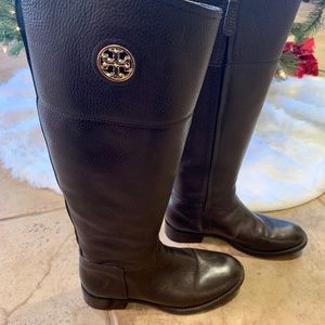 Tory Burch Junction Riding Boots sz 6.5, PreLoved!